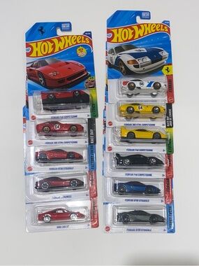 Hot Wheels Ferrari Bundle Competizione Dino Stradale